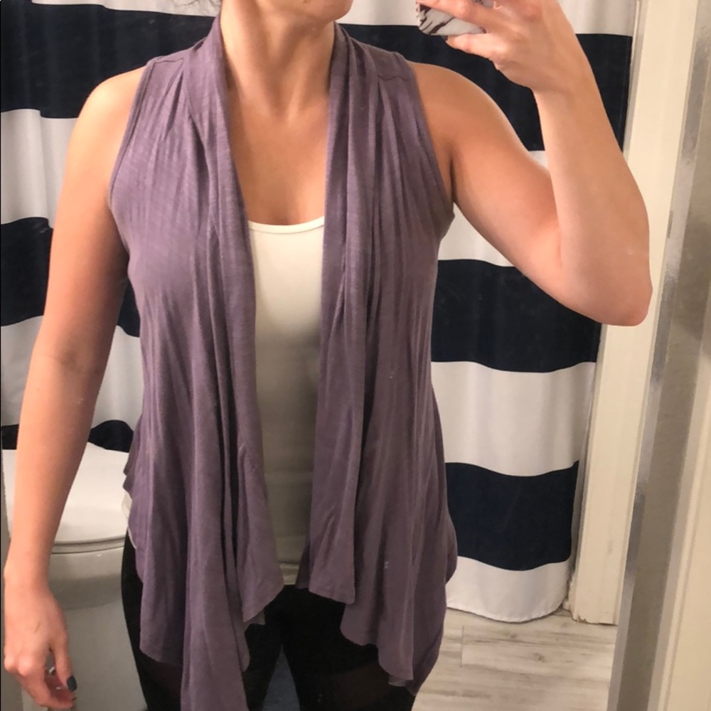 Purple vest